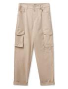 Mmadeline Rosita Cargo Pant Bottoms Trousers Cargo Pants Beige MOS MOSH