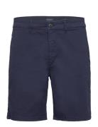 Gavin Cotton Shorts Bottoms Shorts Chinos Shorts Blue Lexington Clothing