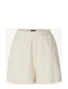 Andy Jacquard Terry Shorts Bottoms Shorts Casual Shorts White Lexington Clothing
