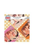 Kocostar Waffle Mask Kit 3Pcs Beauty Women Skin Care Face Masks Sheetmask Nude KOCOSTAR