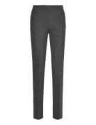 Pants Bottom Side Zipper Bottoms Trousers Slim Fit Trousers Grey Mango