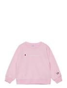 Crewneck Sweatshirt Sport Sweatshirts & Hoodies Sweatshirts Pink Champion