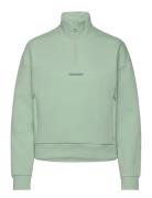 Sport Tech Relaxed Half Zip Sport Sweatshirts & Hoodies Sweatshirts Green Superdry Sport