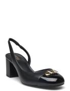 Perla Flex Toe Cap Pump Shoes Heels Pumps Sling Backs Black Michael Kors