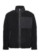 Fleece Jacket Tops Sweatshirts & Hoodies Fleeces & Midlayers Black GANT