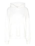 Box Graphic Relaxed Hoodie Tops Sweatshirts & Hoodies Hoodies White Calvin Klein Jeans