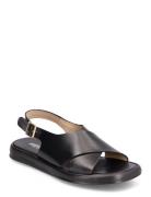 Sandals - Flat Flade Sandaler Black ANGULUS