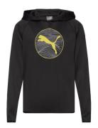 Active Sports Poly Hoodie B Sport Sweatshirts & Hoodies Hoodies Black PUMA