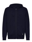 Cotton Blend-Sle-Top Tops Sweatshirts & Hoodies Hoodies Navy Polo Ralph Lauren Underwear