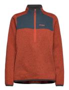 Kamphaug Knitted W Half Zip Orion Blue Xs Sport Sweatshirts & Hoodies Fleeces & Midlayers Blue Bergans