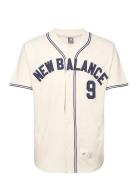 Sportswear Greatest Hits Baseball Jersey Sport T-Kortærmet Skjorte Beige New Balance