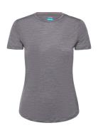 W Mer 125 Cool-Lite Sphere Iii Ss Tee Sport T-shirts & Tops Short-sleeved Grey Icebreaker