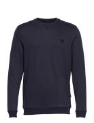 Jbs Of Dk Badge Crew Neck Fsc Tops Sweatshirts & Hoodies Sweatshirts Navy JBS Of Denmark