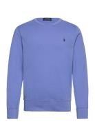 Spa Terry-Lsl-Sws Tops Sweatshirts & Hoodies Sweatshirts Blue Polo Ralph Lauren