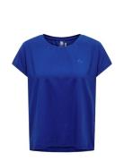 Onpaubree Life On Ss Bat Loose Tee Noos Sport T-shirts & Tops Short-sleeved Blue Only Play