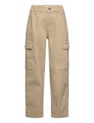 Soft Canvas Cargoni Pants Bottoms Trousers Beige Mads Nørgaard