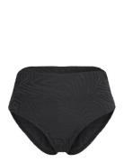 Kos High Tai Swimwear Bikinis Bikini Bottoms High Waist Bikinis Black Missya