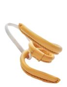 Leather Band Short Narrow Bendable Accessories Hair Accessories Scrunchies Yellow Corinne