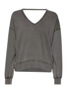 Lnhanky Sweatshirt Tops Sweatshirts & Hoodies Sweatshirts Grey Lounge Nine