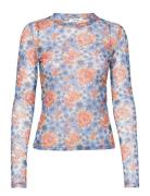 Musa Blouse Tops T-shirts & Tops Long-sleeved Multi/patterned Nué Notes