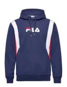 Bogno Regular Hoody Sport Sweatshirts & Hoodies Hoodies Blue FILA