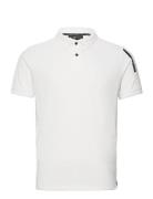 Spray Technical Polo Sport Polos Short-sleeved White Sail Racing