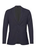 Performance Blazer Suits & Blazers Blazers Single Breasted Blazers Navy Tom Tailor