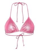 California Top Swimwear Bikinis Bikini Tops Triangle Bikinitops Pink Missya