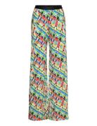 2X2 Cotton Aop Veran Pants Bottoms Trousers Wide Leg Multi/patterned Mads Nørgaard