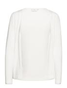 Kafenia Astrid Cardigan Tops Knitwear Cardigans White Kaffe