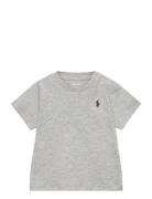 26/1 Jersey-Ss Cn-Tp-Tsh Tops T-Kortærmet Skjorte Grey Ralph Lauren Baby