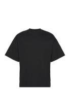 Slhboxy-Cfw 220 Tee Ex Tops T-Kortærmet Skjorte Black Selected Homme