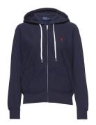 Fleece Full-Zip Hoodie Tops Sweatshirts & Hoodies Hoodies Blue Polo Ralph Lauren