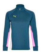 Individualblaze Training 1/4 Zip Top Sport Sweatshirts & Hoodies Sweatshirts Blue PUMA