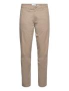 Slh196-Straight New Miles Flex Pant Noos Bottoms Trousers Chinos Grey Selected Homme