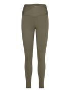 Studio Cross Tights Sport Running-training Tights Khaki Green Björn Borg