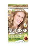 Garnier Nutrisse Ultra Crème 8.0 Light Blonde Beauty Women Hair Care Color Treatments Nude Garnier