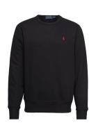 Rl Fleece-Lsl-Knt Designers Sweatshirts & Hoodies Sweatshirts Black Polo Ralph Lauren