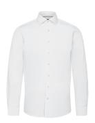 Technical :Cut Away Collar, Tailor Tops Shirts Business White Lindbergh Black