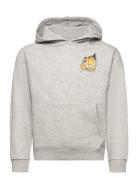 Garfield Cotton Sweatshirt Tops Sweatshirts & Hoodies Hoodies Grey Mango