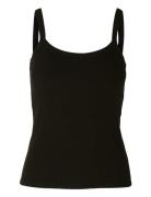 Slfcelica Anna Strap Tank Top Noos Tops T-shirts & Tops Sleeveless Black Selected Femme