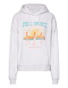 O'neill Beach Vintage Hoodie Tops Sweatshirts & Hoodies Hoodies White O'neill