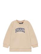 Hmlfast Lime Sweatshirt Sport Sweatshirts & Hoodies Sweatshirts Beige Hummel