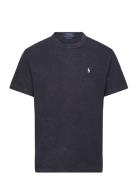 Classic Fit Jersey Crewneck T-Shirt Tops T-Kortærmet Skjorte Navy Polo Ralph Lauren
