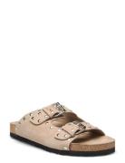 Slipper Flade Sandaler Beige Sofie Schnoor