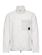 Maisaac Zipper Tops Sweatshirts & Hoodies Fleeces & Midlayers White Matinique