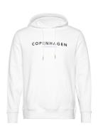 Copenhagen Sweat Hoodie Tops Sweatshirts & Hoodies Hoodies White Lindbergh