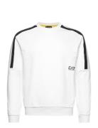 Sweatshirts Tops Sweatshirts & Hoodies Sweatshirts White EA7