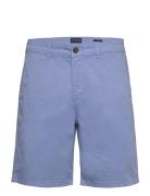 Gavin Cotton Shorts Bottoms Shorts Chinos Shorts Blue Lexington Clothing