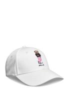 Embroidered Polo Bear Twill Cap Accessories Headwear Caps White Ralph Lauren Golf